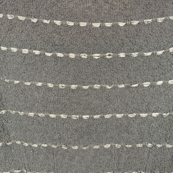 Vintage 1940s Knit Dress Black Boucle Hand Loomed‎ Snyderknit Size Small? - Picture 9 of 12